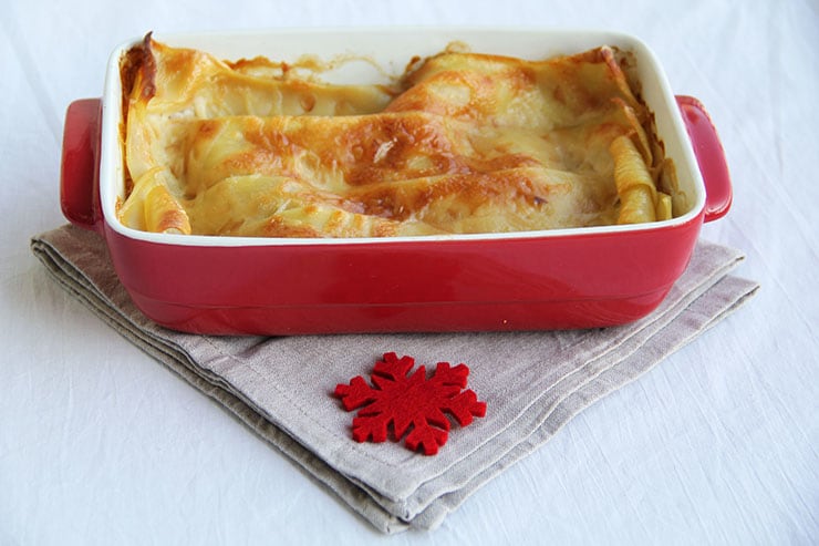 Vassoio di lasagne