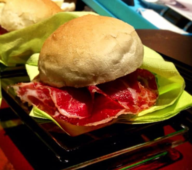 Panino con coppa